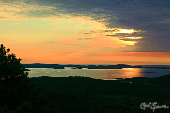 Sunrise at Frenchman Bay