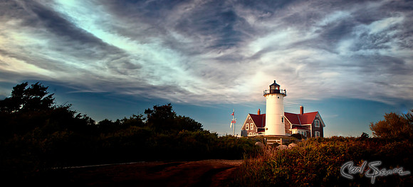 Dusk Sets on Nobska Light